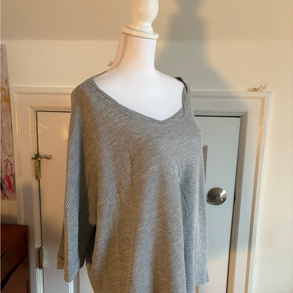 Free People Gray Knit Sweater - Picture 2 of 4